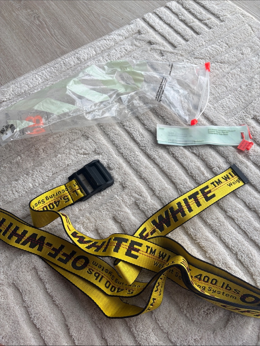 Off white belt